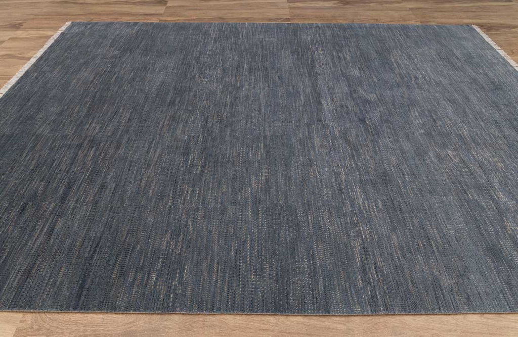 Luxury - Oak Grey Gold Wool & Bamboo Silk Hand Knotted Premium Carpet