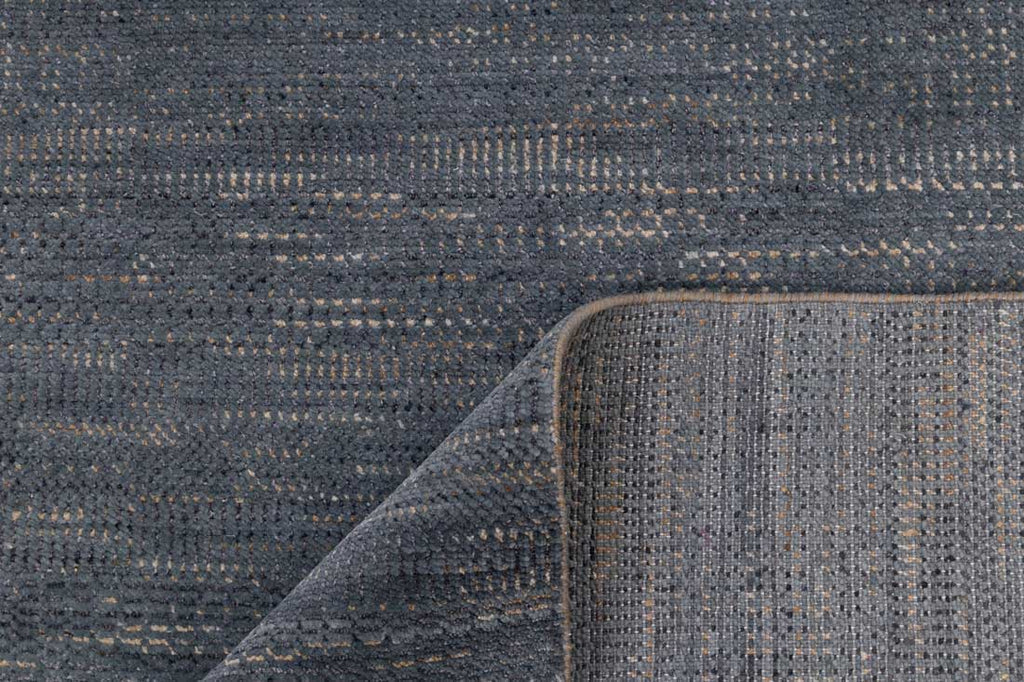 Luxury - Oak Grey Gold Wool & Bamboo Silk Hand Knotted Premium Carpet