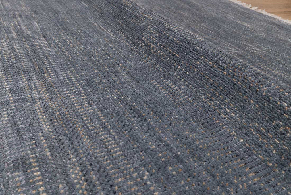 Luxury - Oak Grey Gold Wool & Bamboo Silk Hand Knotted Premium Carpet