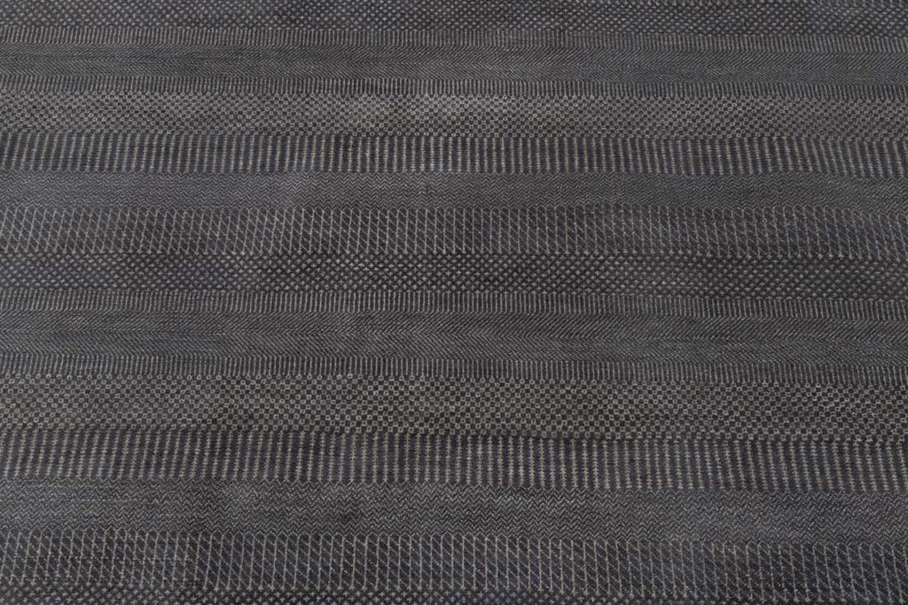 Luxury - Marble Grey Beige Wool & Bamboo Silk Hand Knotted Premium Carpet