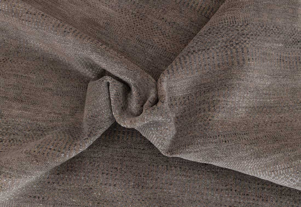 Luxury - Brega Grey Silver Wool & Bamboo Silk Hand Knotted Premium Carpet