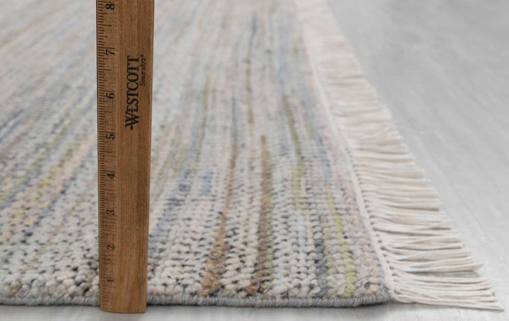 Luxury - Himalaya Grey Multi Wool & Bamboo Silk Hand Knotted Premium Carpet