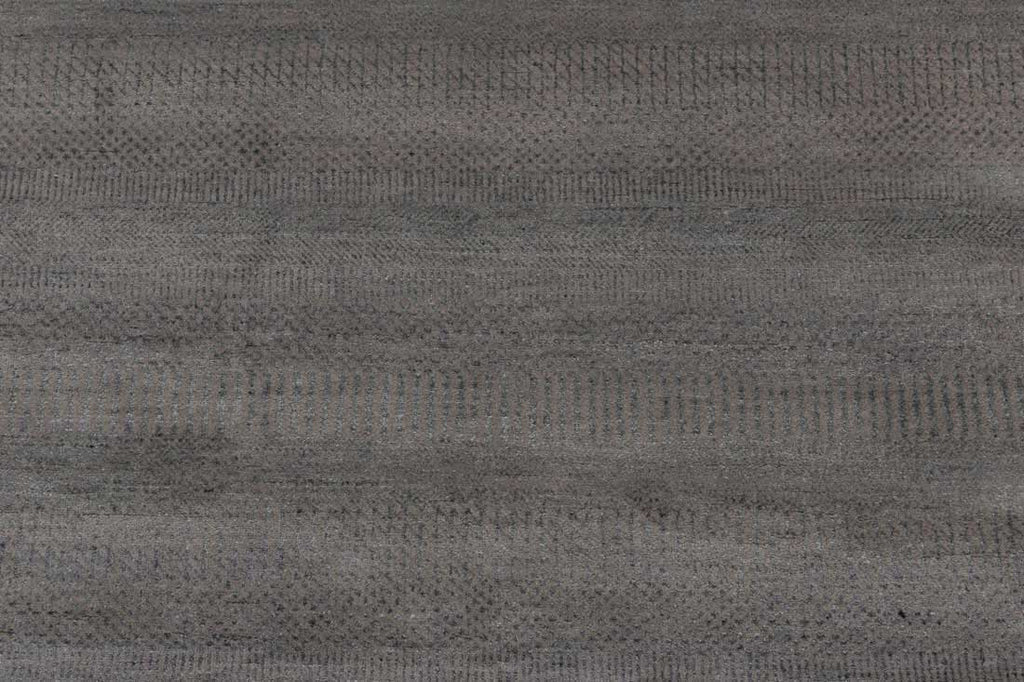 Luxury - Waverly Grey Silver Wool & Bamboo Silk Hand Knotted Premium Carpet