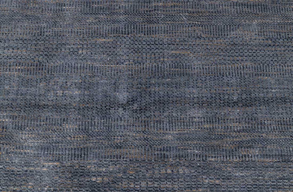 Luxury - Willow Blue Gold Wool & Bamboo Silk Hand Knotted Premium Carpet