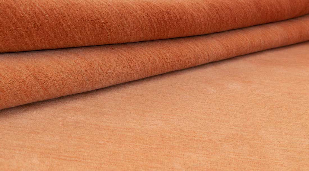 Luxury - Ombre Ra Orange New Zealand Wool Hand Loom Premium Carpet