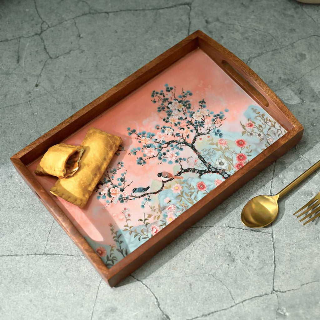 Solid Twig Serving Tray