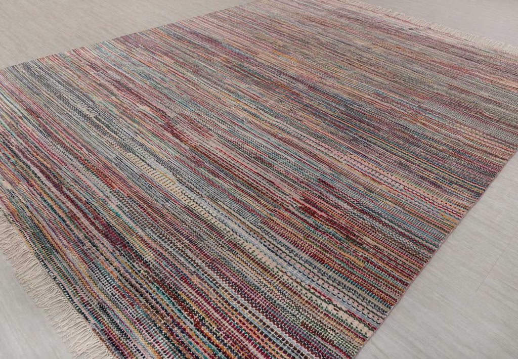 Luxury - Candy Multi Wool & Bamboo Silk Hand Knotted Premium Carpet