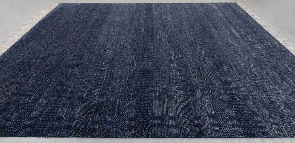 Luxury - Nile Blue Gold Wool & Bamboo Silk Hand Knotted Premium Carpet