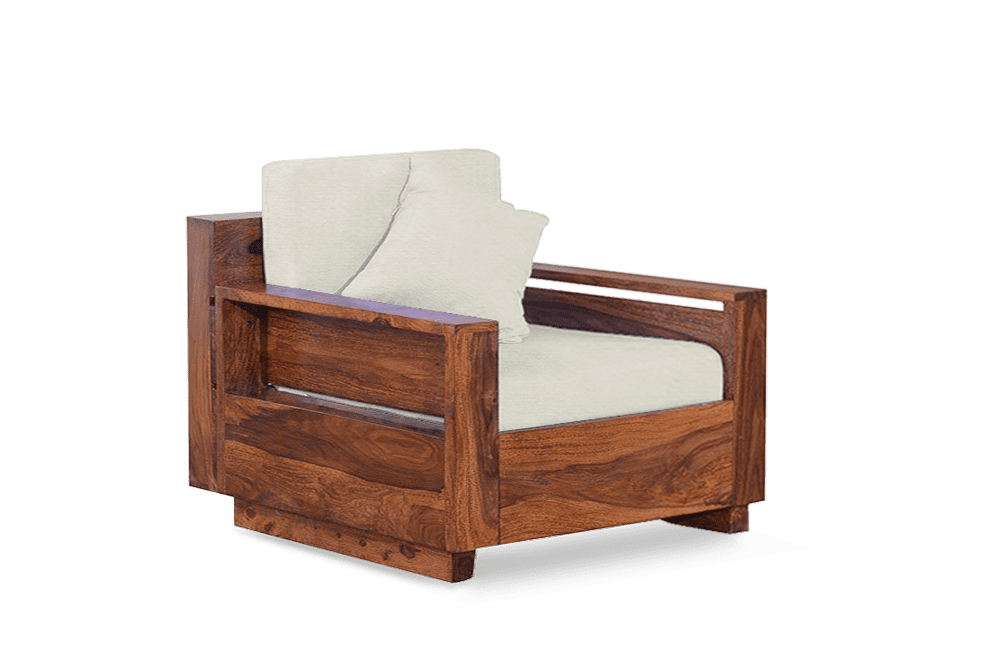 Single seater wooden discount chair