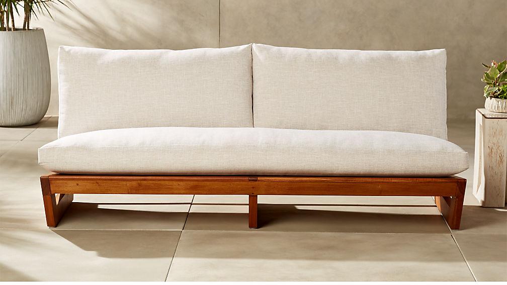 Wooden lounger sofa sale