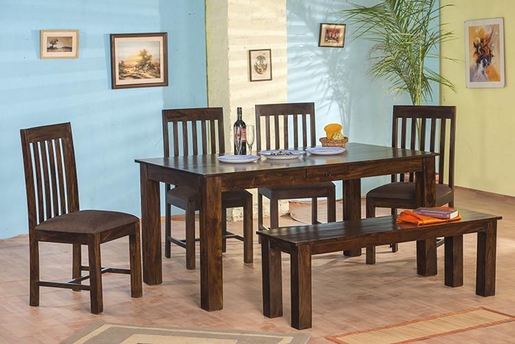 Wood furniture on sale dining set